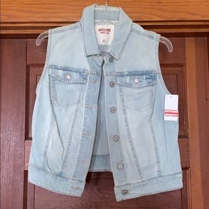 Mossimo Denim Sleeveless Jacket